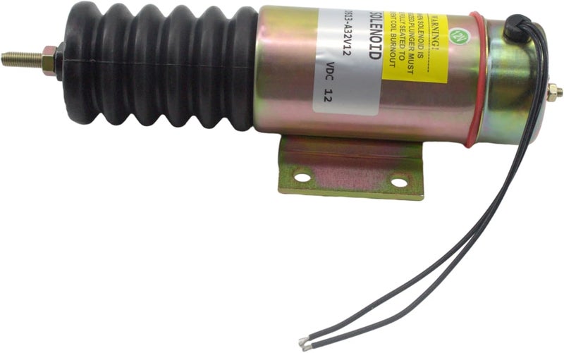 RABROPAR Store Fuel Shut Off Solenoid 12V Solenoid Valve D513-A32V12 Compatible with Throttle Trombetta Genie Deutz 29073GT 29073 GN-29073 2001-12E2U1 - Image 2